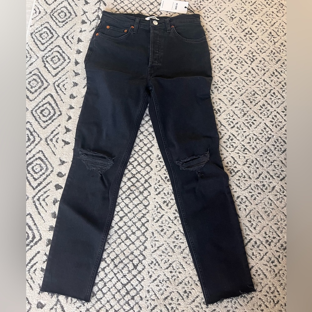 Re/Done NWT never worn 90s high rise ankle crop